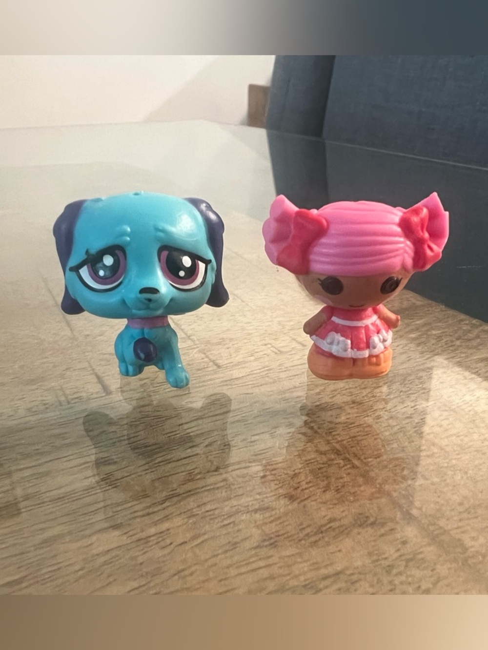 Lalaloopsy Tinies Pepper Pots N Pans & MINI TORIA HANLEY PUPPY littlest pet shop